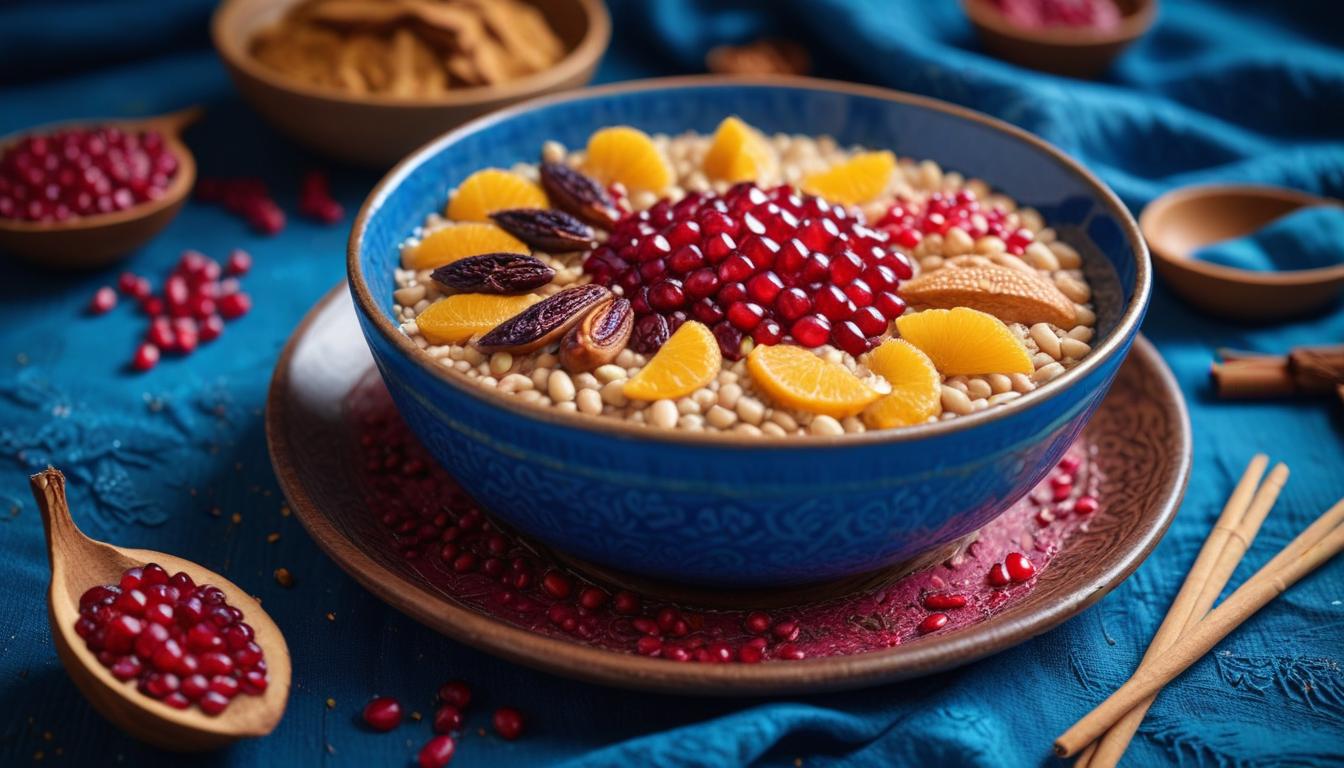 Lezzetli ve Bol Malzemeli Aşure Tarifi